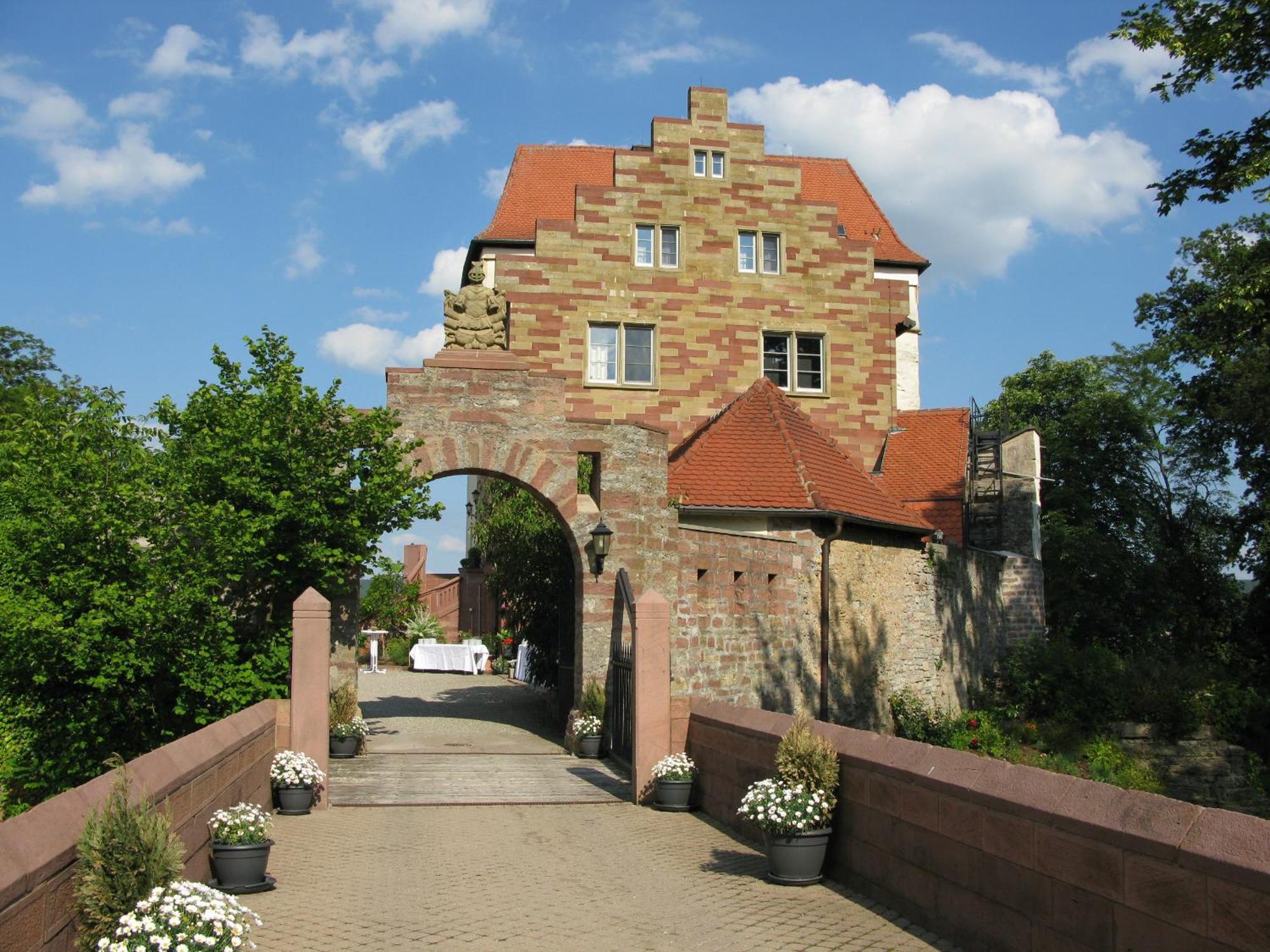 Eventlocation & Hotel Schloss Neuburg Obrigheim Luaran gambar